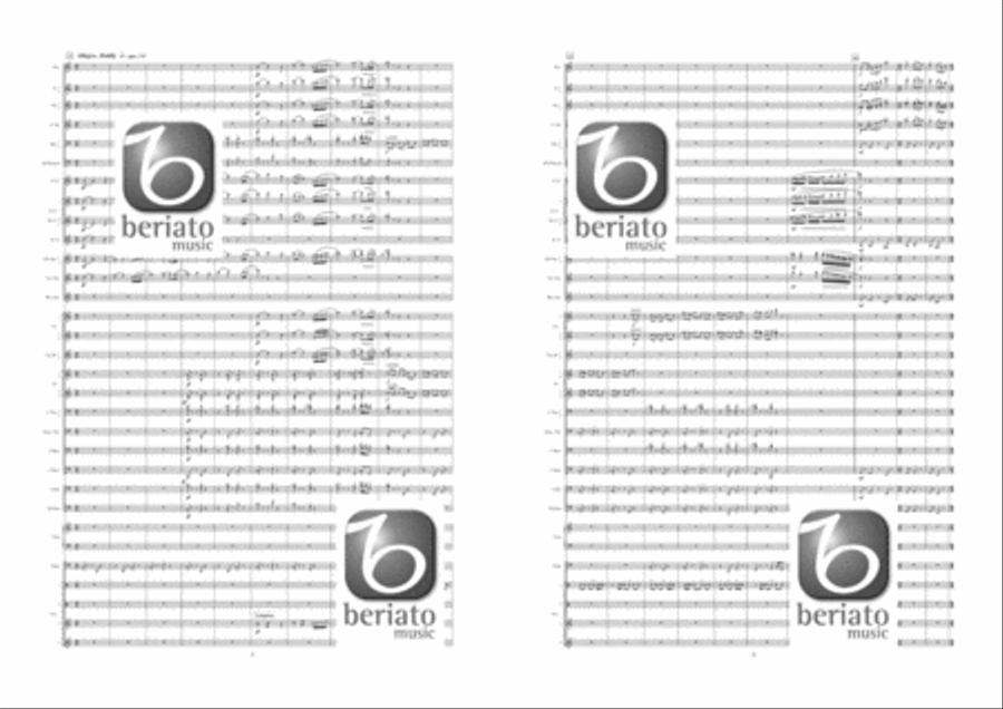 Symphony No. 2: States Of Mind, Opus 87 Concert Band scores gallery preview page 4