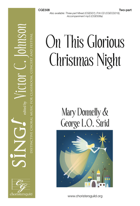 Book cover for On This Glorious Christmas Night - Two-part