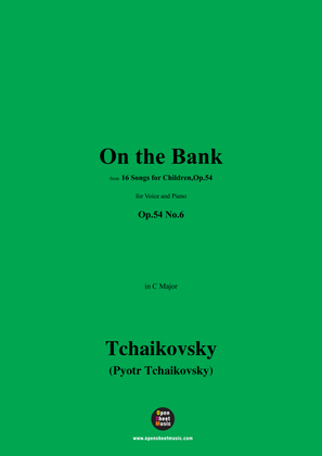 Book cover for Tchaikovsky-On the Bank,in C Major,Op.54 No.6