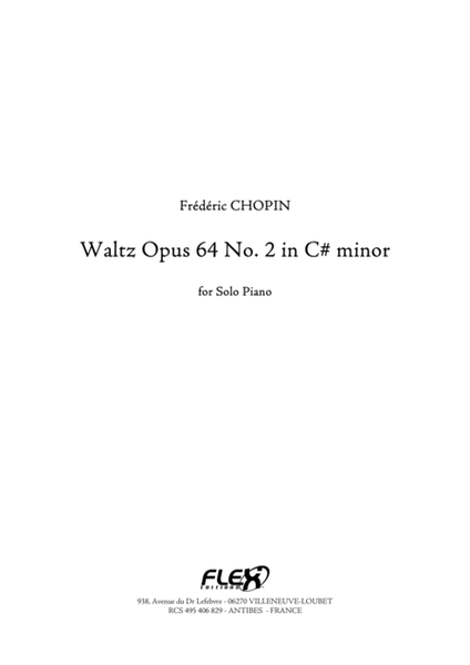 Waltz Opus 64 No. 2 in C# minor image number null