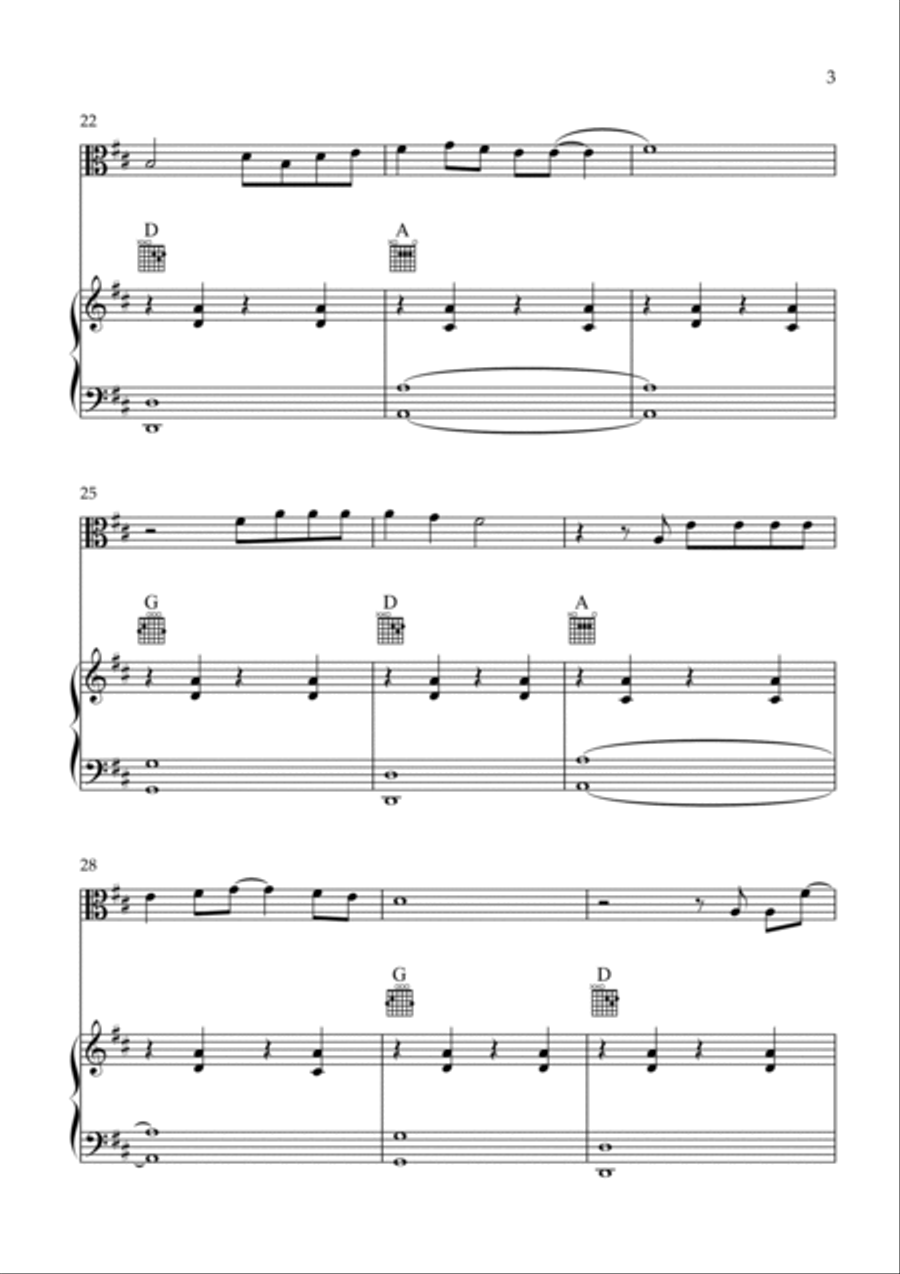 When I Get There Viola scores gallery preview page 3
