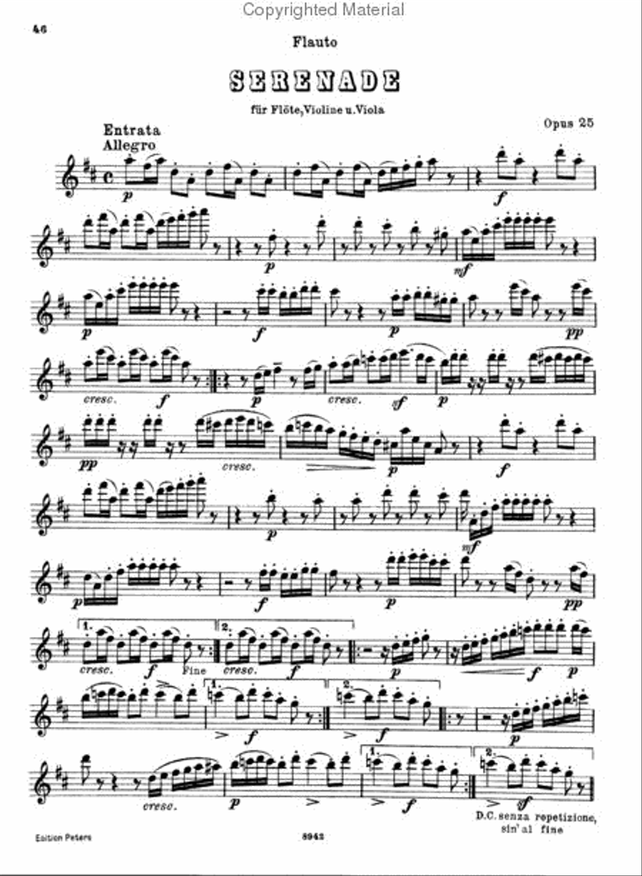 Trios (Complete) Flute scores gallery preview page 5