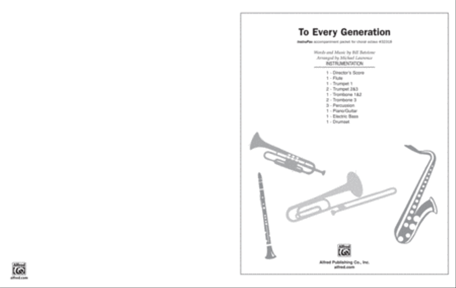 To Every Generation Choir scores gallery preview page 1