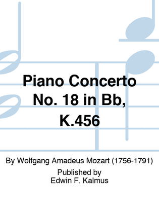 Piano Concerto No. 18 in Bb, K.456