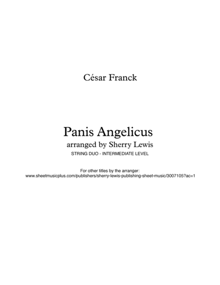 PANIS ANGELICUS String Duo, Intermediate Level for violin and cello image number null