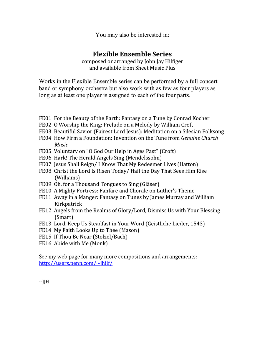 Abide with Me (Strings) String Orchestra scores gallery preview page 3