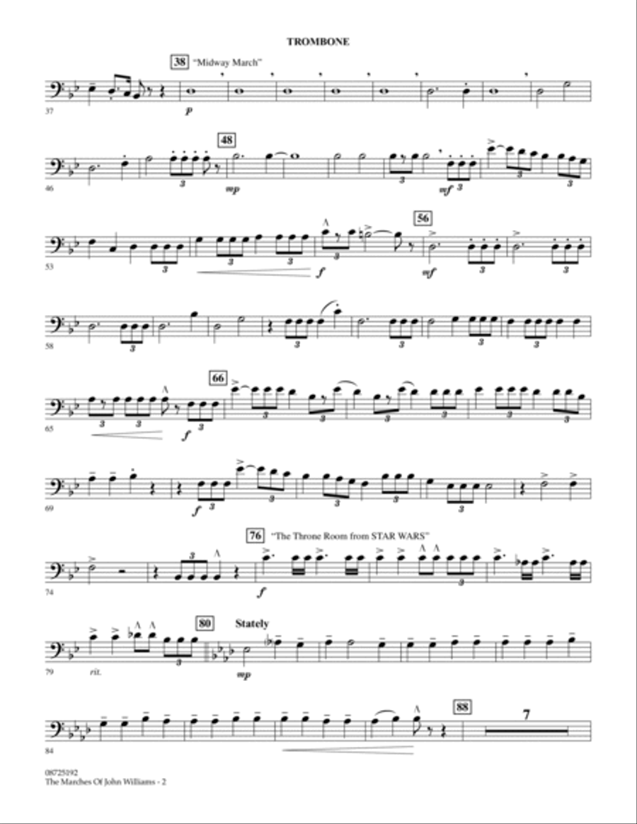 John williams trombone sale
