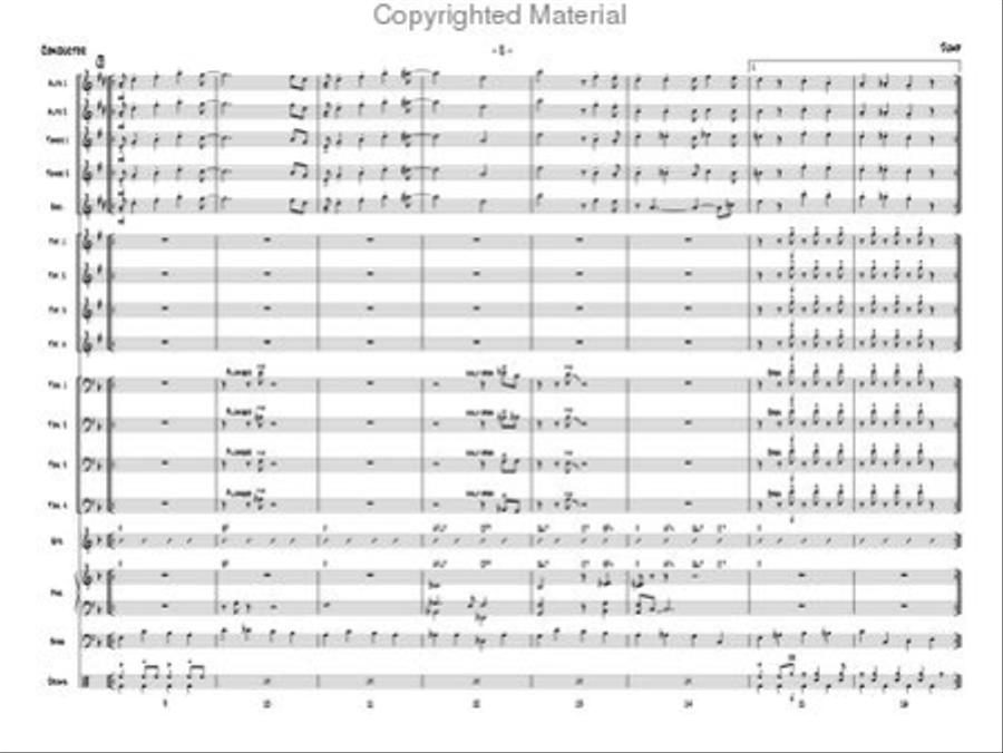 Jump Jazz Ensemble scores gallery preview page 3
