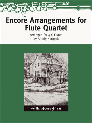 Encore Arrangments for Flute Quartet