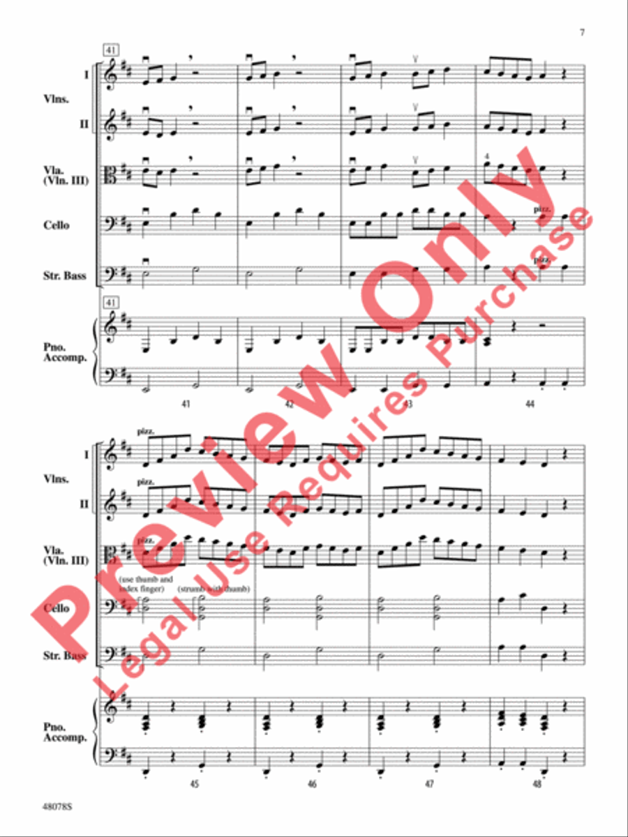 Dizzy Digits String Orchestra scores gallery preview page 8