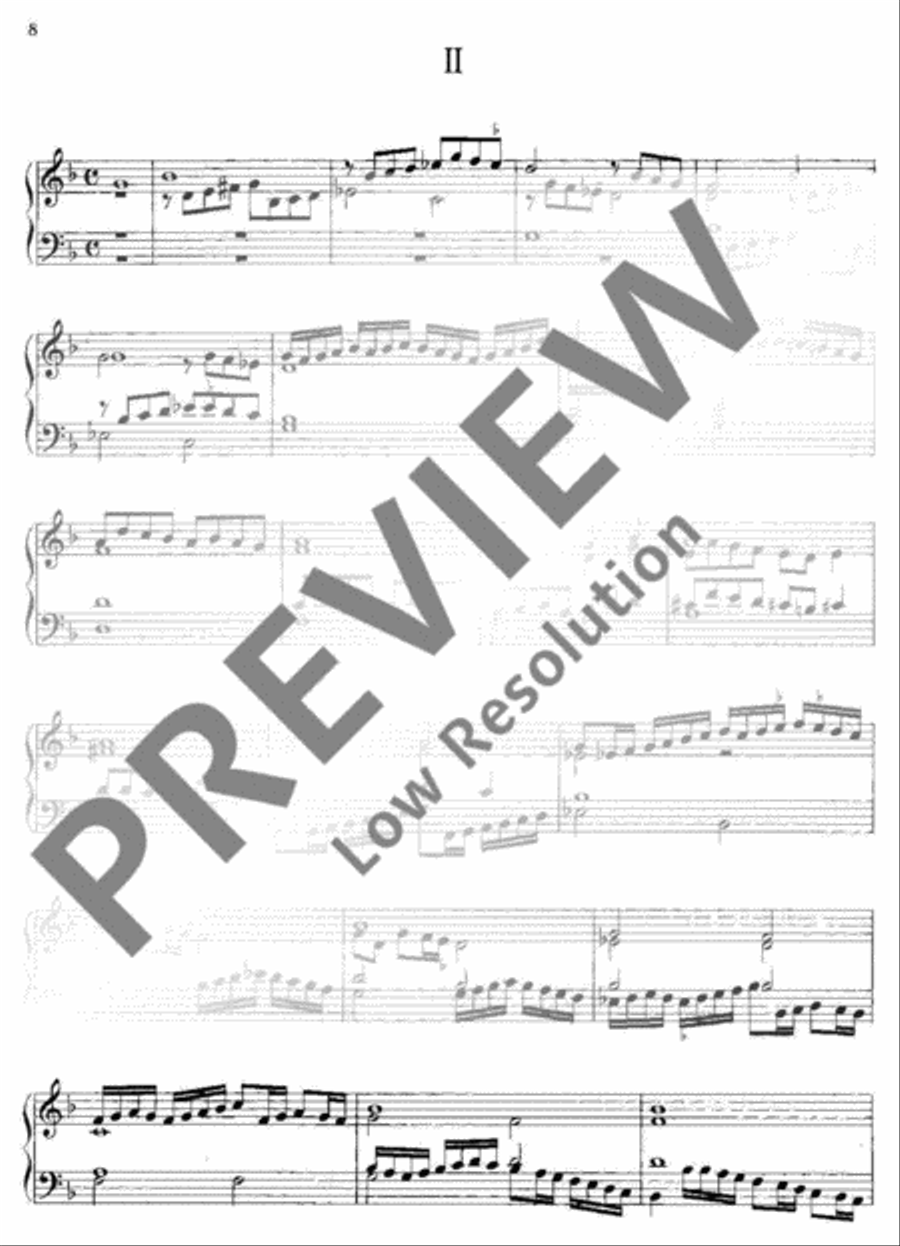 Four Susanas Harp scores gallery preview page 13