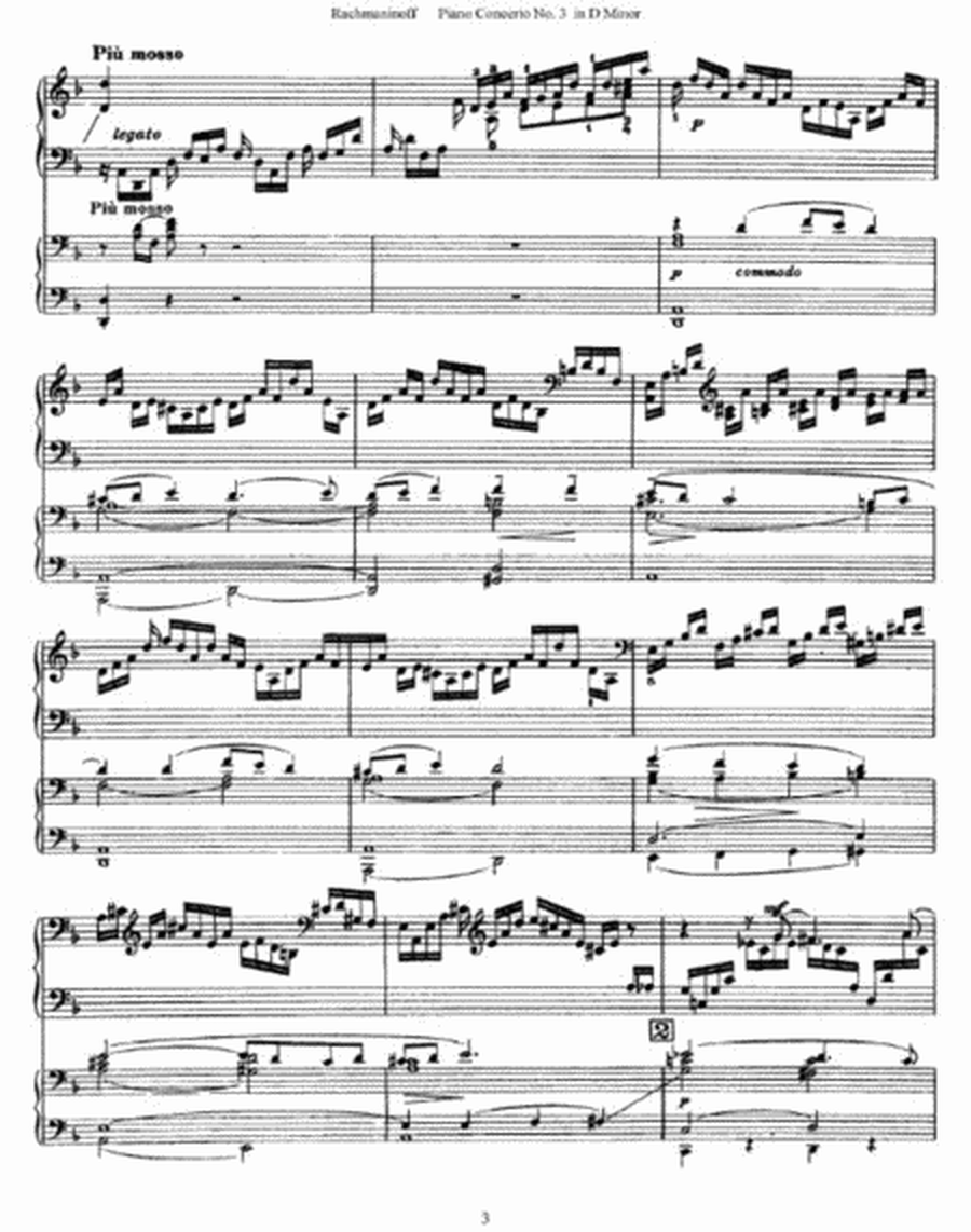 Sergei Rachmaninoff - Piano Concerto No. 3 in D Minor