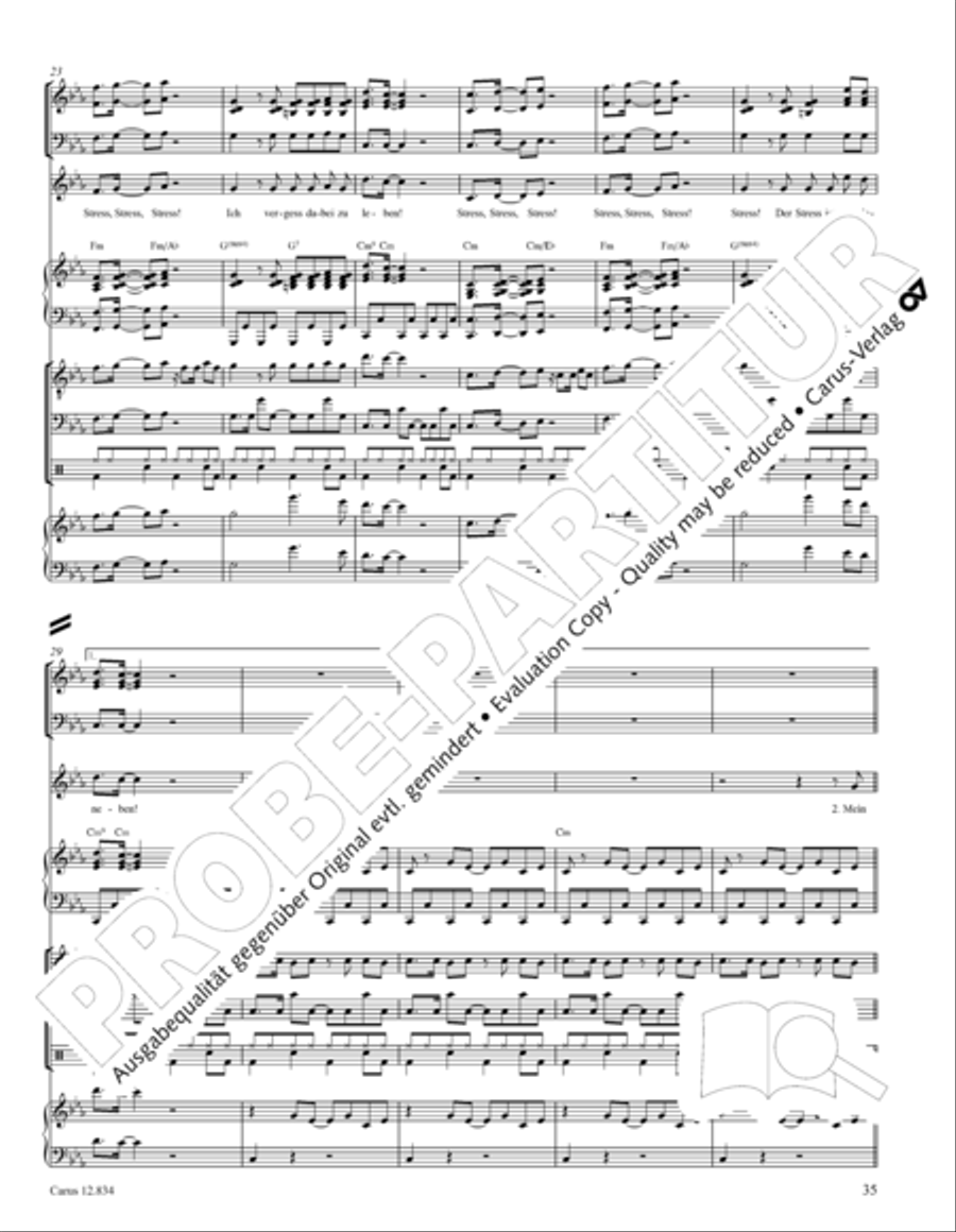 Schockorange Choir scores gallery preview page 36