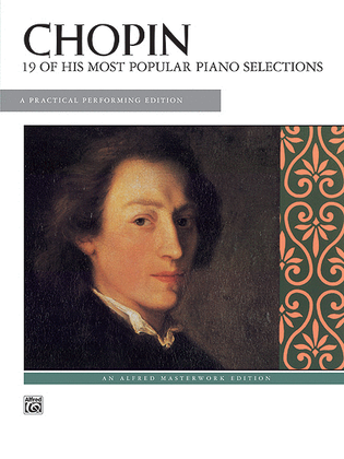 Book cover for Chopin -- 19 Most Popular Pieces