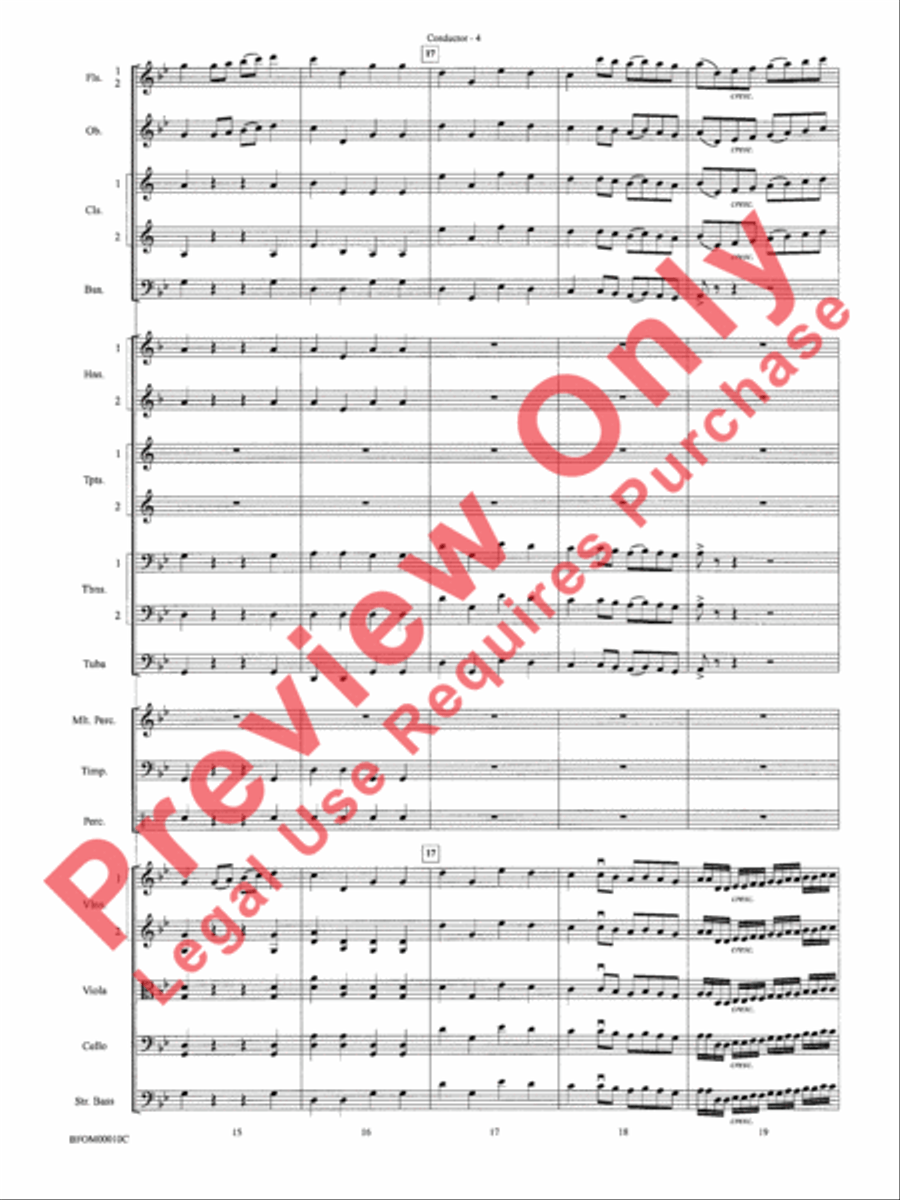 Aboriginal Rituals Full Orchestra scores gallery preview page 6