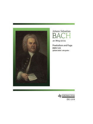 Book cover for Praeludium and Fuga, BWV 539