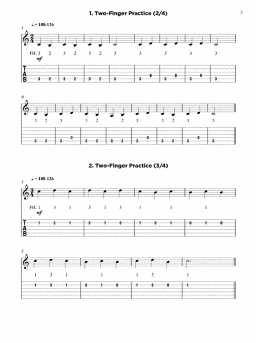 Fingerpower - Primer Level Guitar scores gallery preview page 3