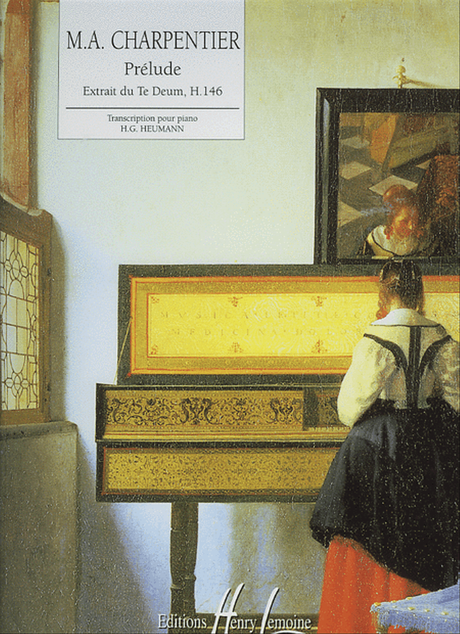 Prelude Du Te Deum H.146 Piano Solo scores gallery preview page 1