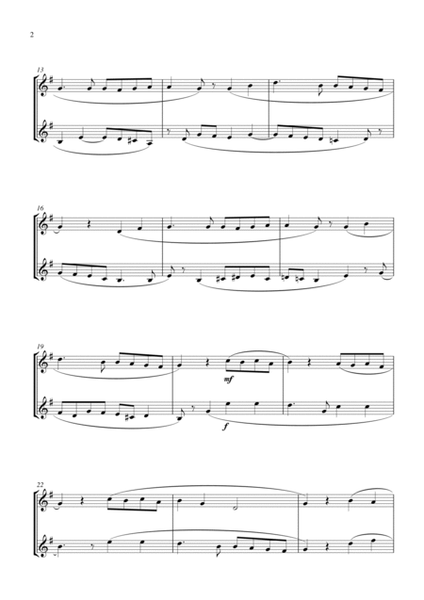 Once In Royal David’s City (for trombone duet (treble clef), suitable for grades 2-6) image number null