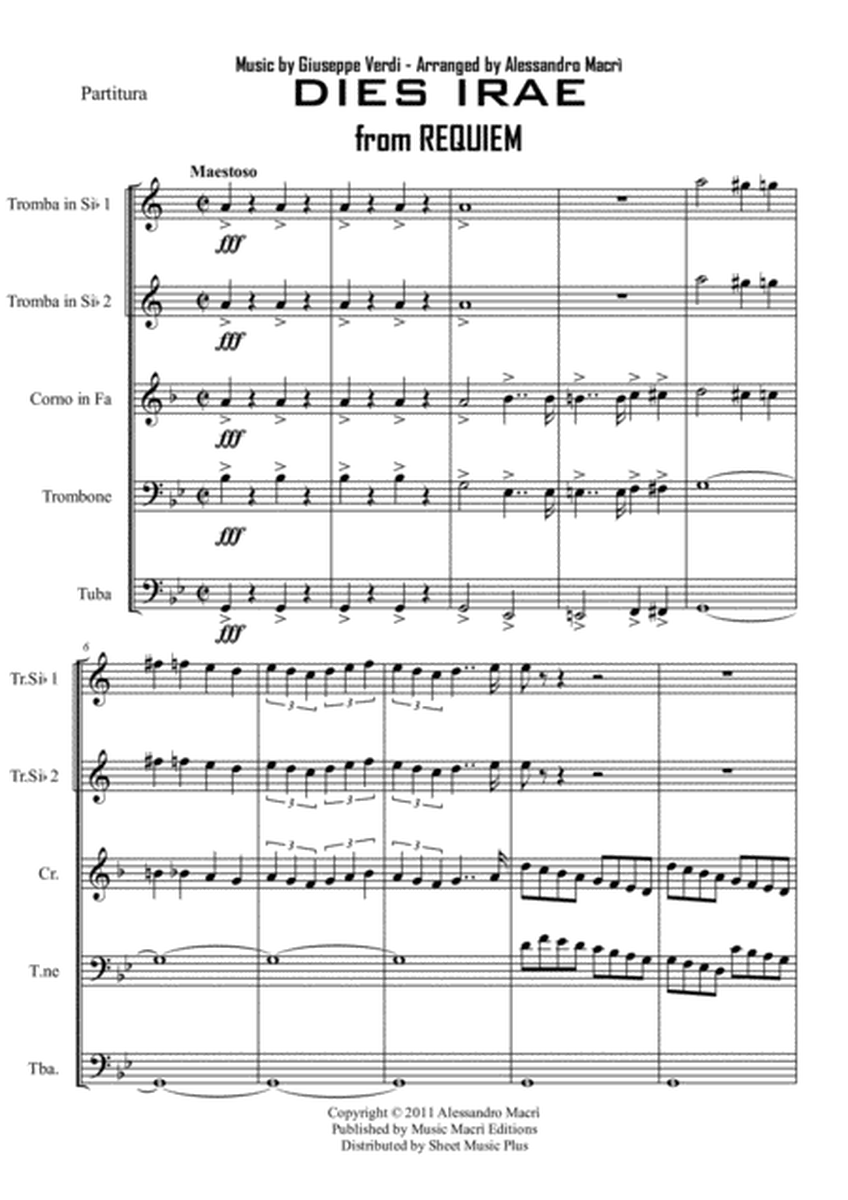 DIES IRAE from REQUIEM by G. Verdi image number null