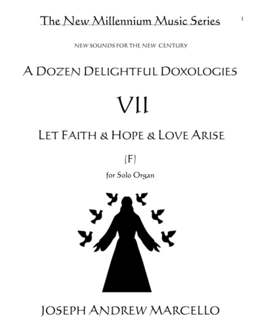 Delightful Doxology VI - 'From All That Dwell Beneath the Skies' - Organ - Key of F Organ Solo scores gallery preview page 1