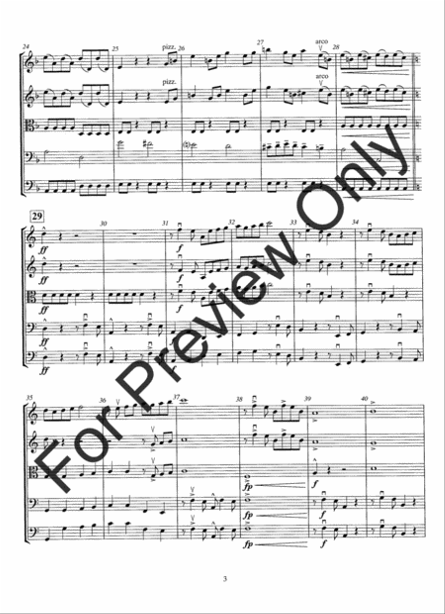 Riding the Dragon's Back (Score) String Orchestra scores gallery preview page 6
