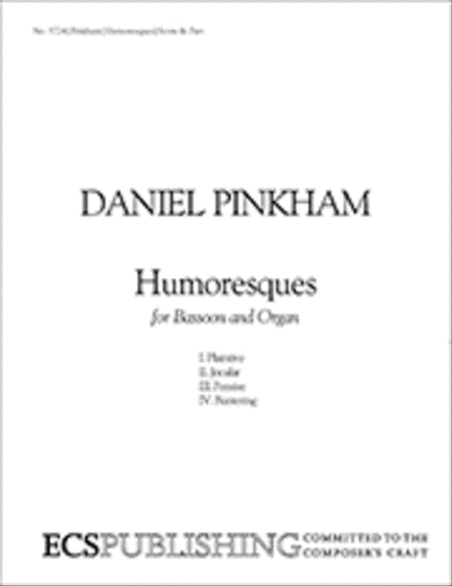 Humoresques Bassoon scores gallery preview page 1