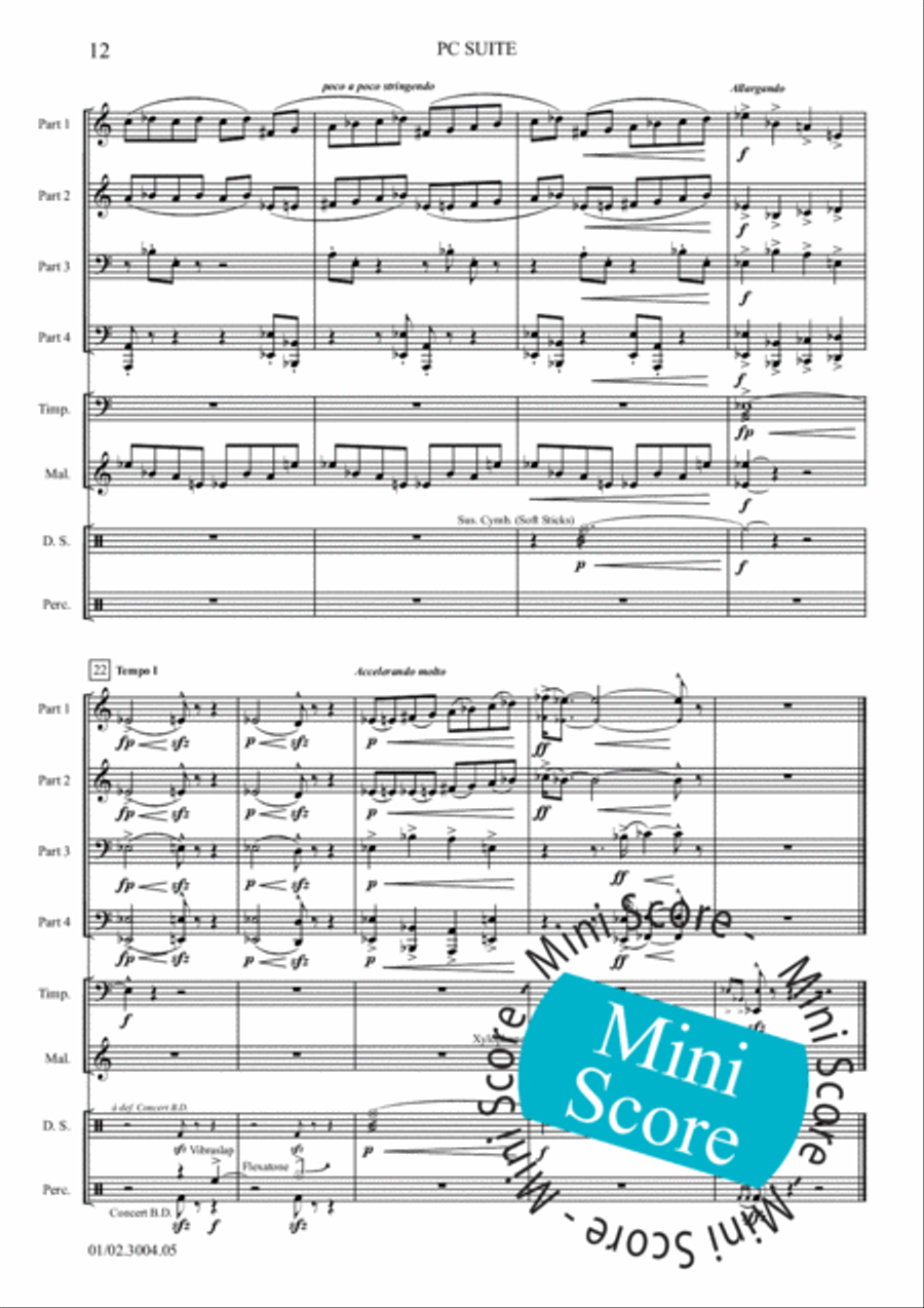 PC Suite Brass Band scores gallery preview page 16