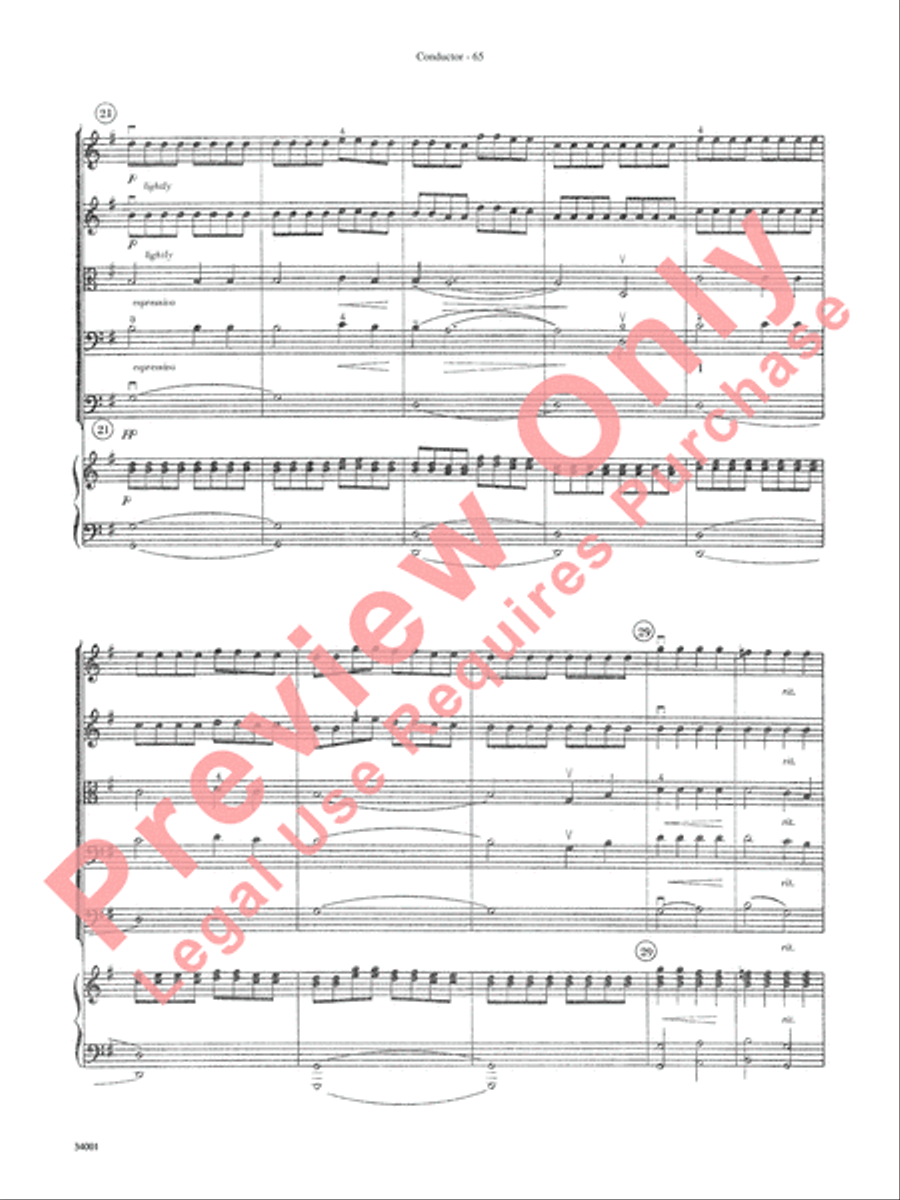 Classics from Merle Isaac String Orchestra scores gallery preview page 66