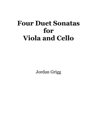 Four Duet Sonatas for Viola and Cello