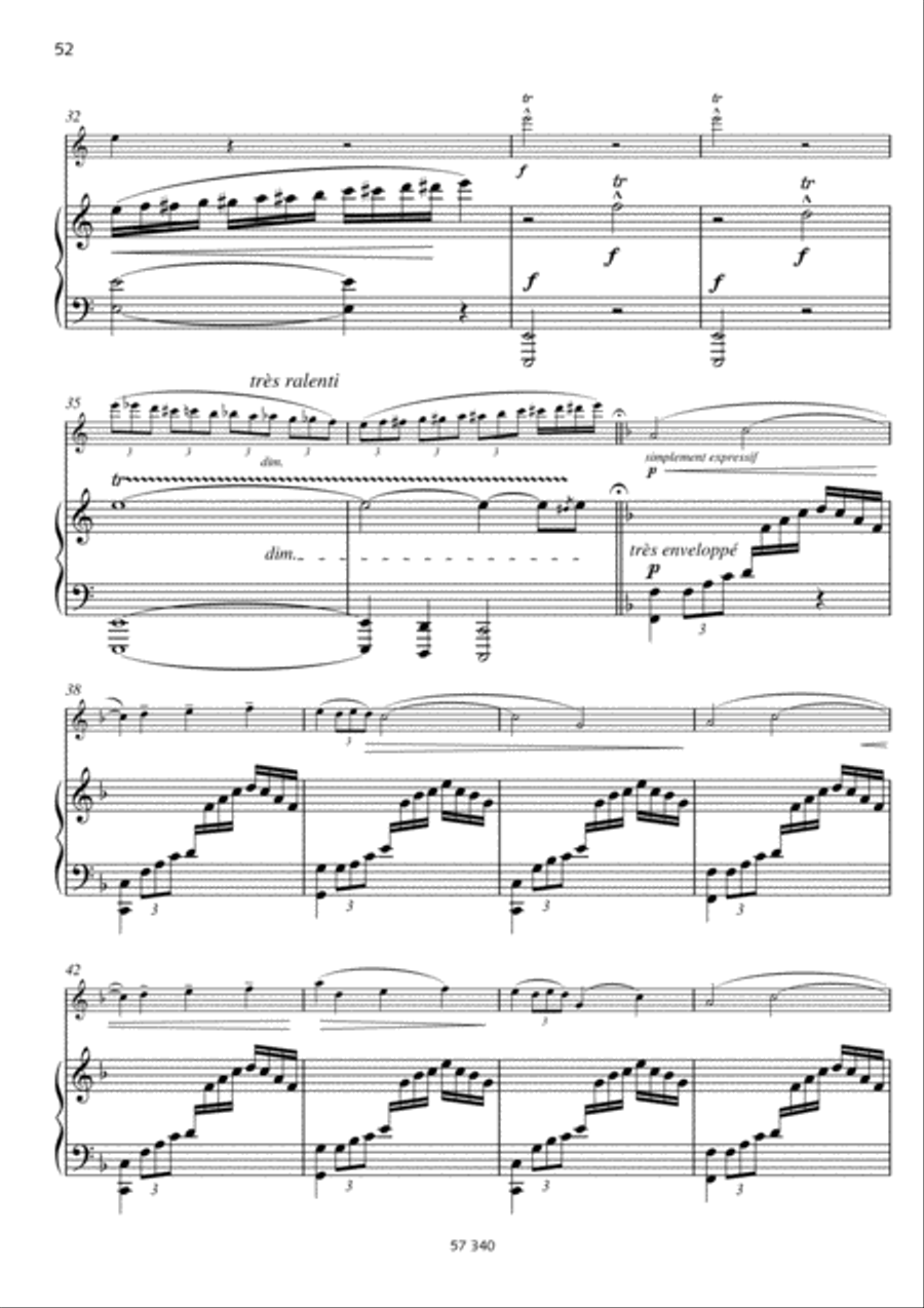 Arabesque Flute Solo scores gallery preview page 3