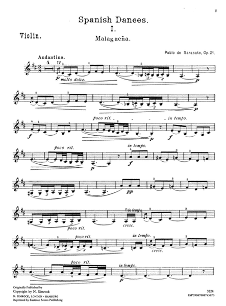 Spanische Tanze, op. 21