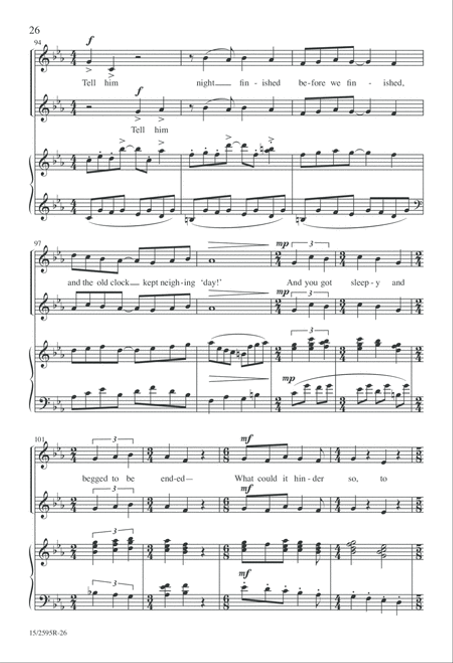 Music Comes 4-Part scores gallery preview page 27