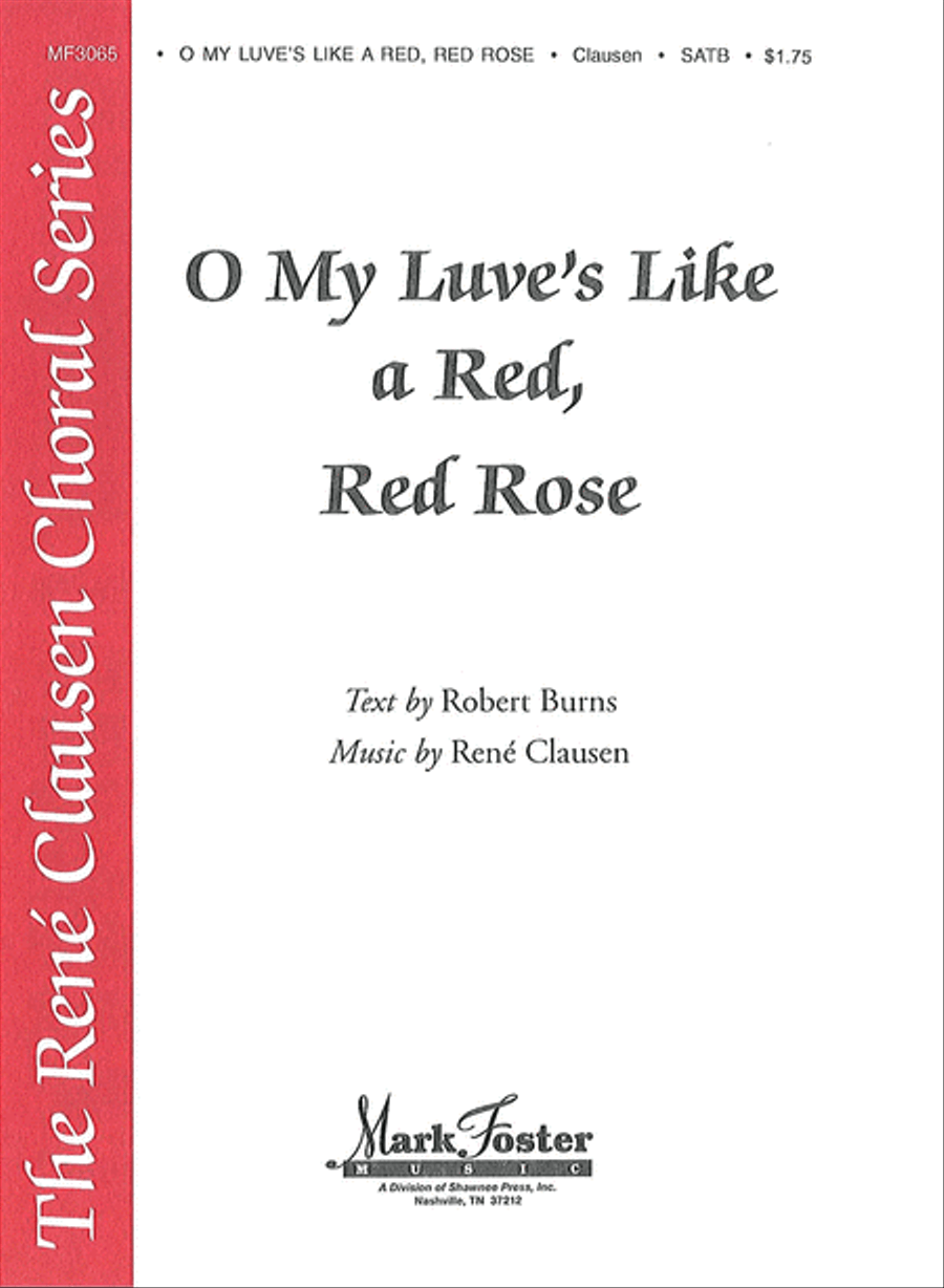 O My Luve's Like a Red, Red Rose 4-Part scores gallery preview page 1