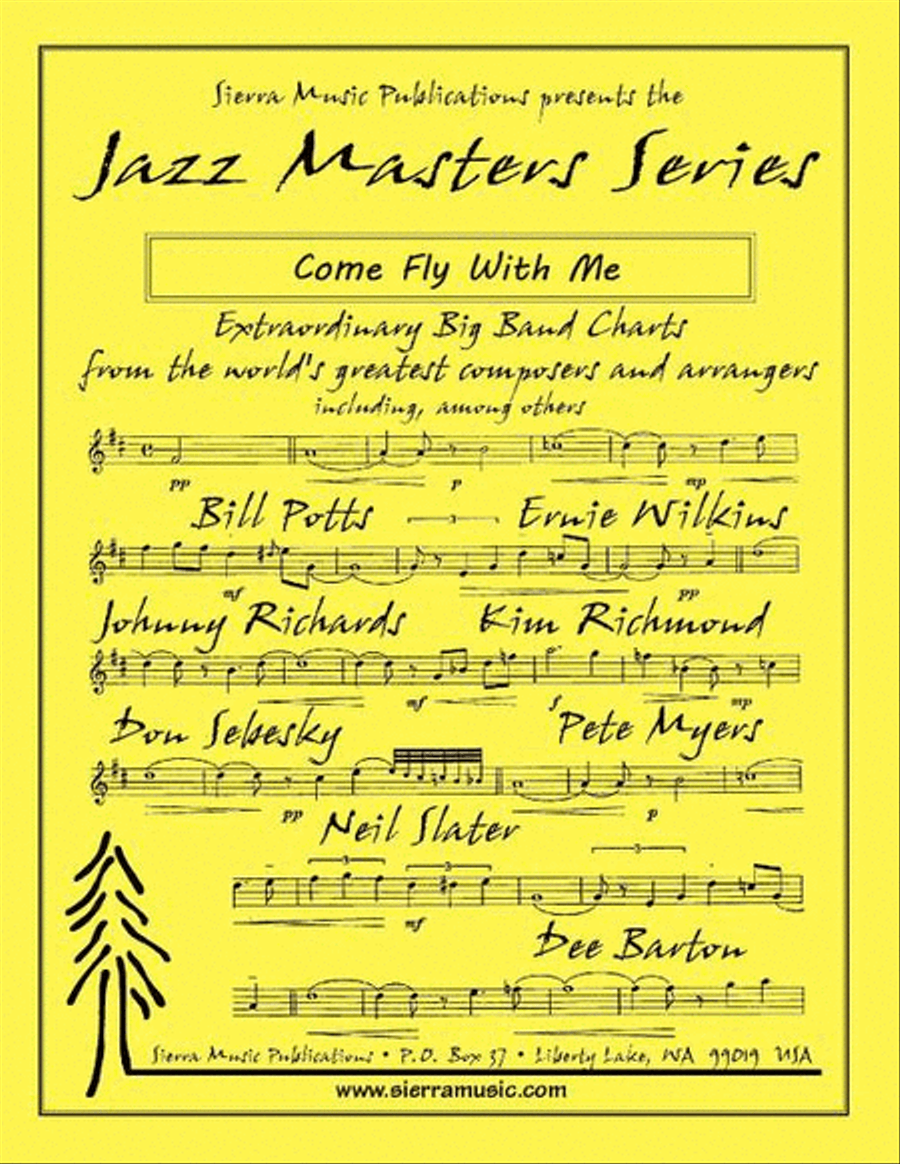 Come Fly With Me Big Band scores gallery preview page 1