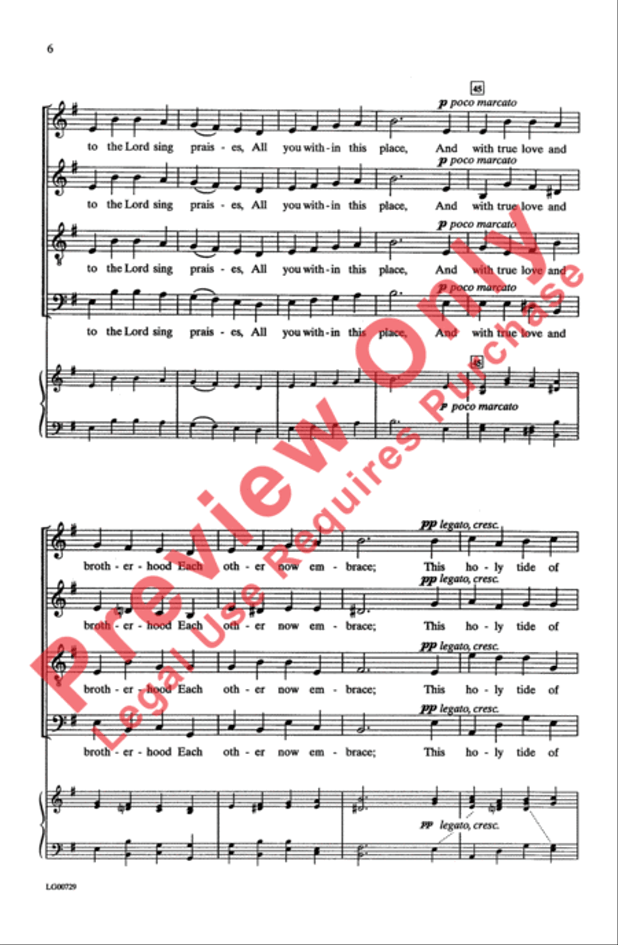 God Rest You Merry, Gentlemen 4-Part scores gallery preview page 6