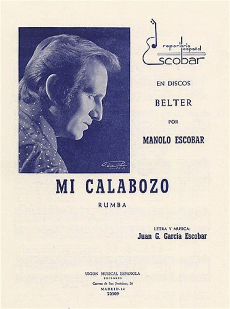 Mi Calabozo (Rumba) Voice Solo scores gallery preview page 1