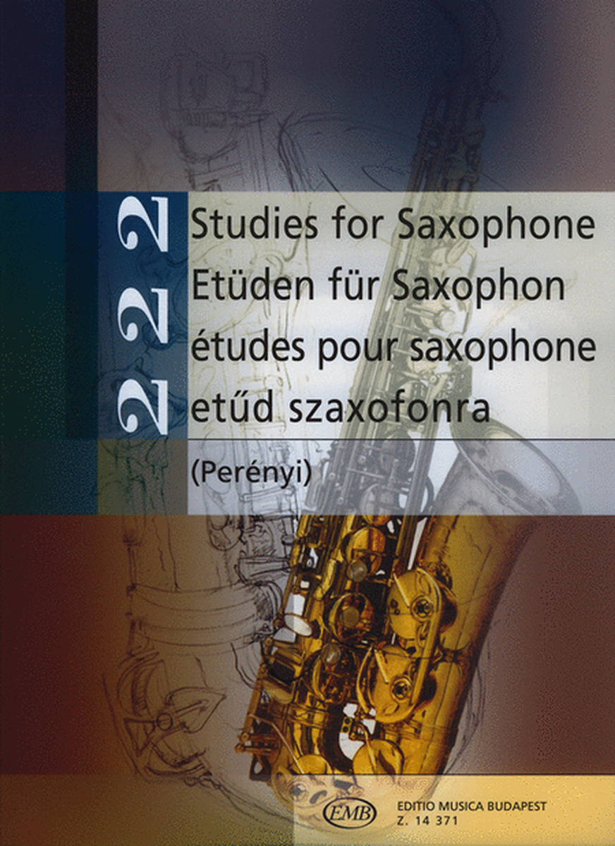 222 Etüden für Saxophon