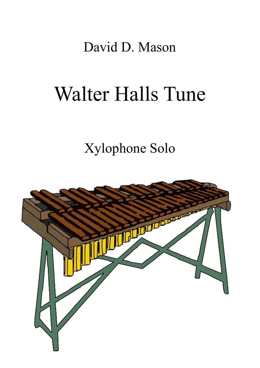 Walter Halls Tune Walter Halls Tune Piano scores gallery preview page 1