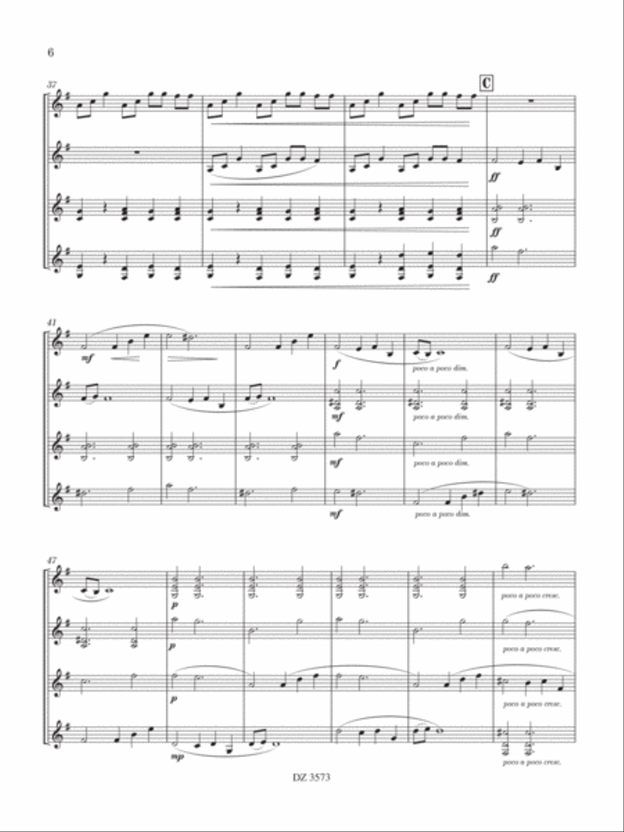 Pentapulse Pentapulse Guitar Ensemble scores gallery preview page 6