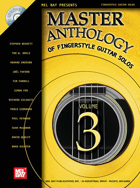 Master Anthology of Fingerstyle Guitar Solos, Volume 3 image number null