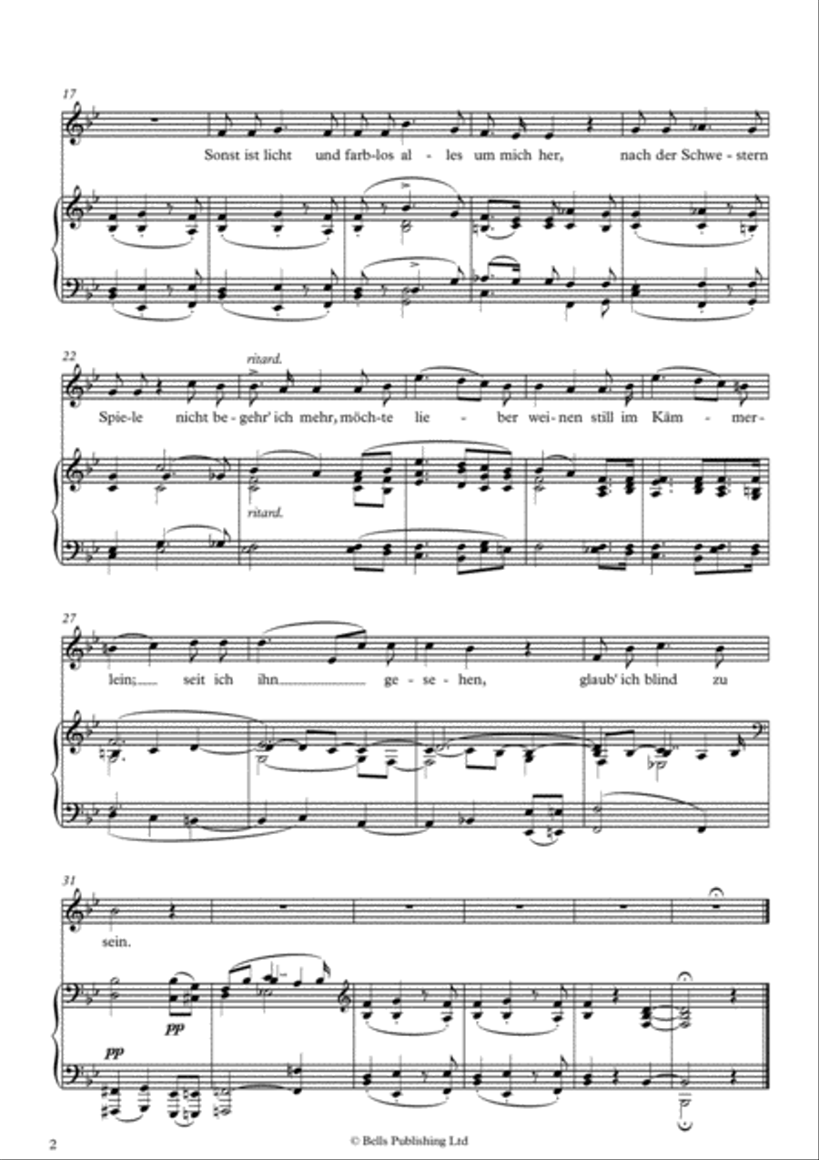 Frauenliebe und -leben, Op. 42 Medium-High Voice scores gallery preview page 3