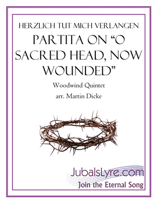 Partita on "O Sacred Head Now Wounded" (Woodwind Quintet)