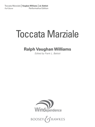 Toccata Marziale - Conductor Score (Full Score)