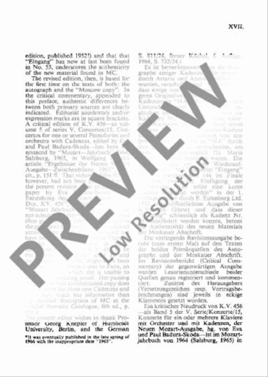 Concerto No. 18 Bb major Orchestra scores gallery preview page 18