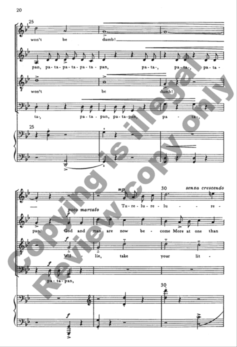 The Seven Joys of Christmas (Choral Score) 4-Part scores gallery preview page 40