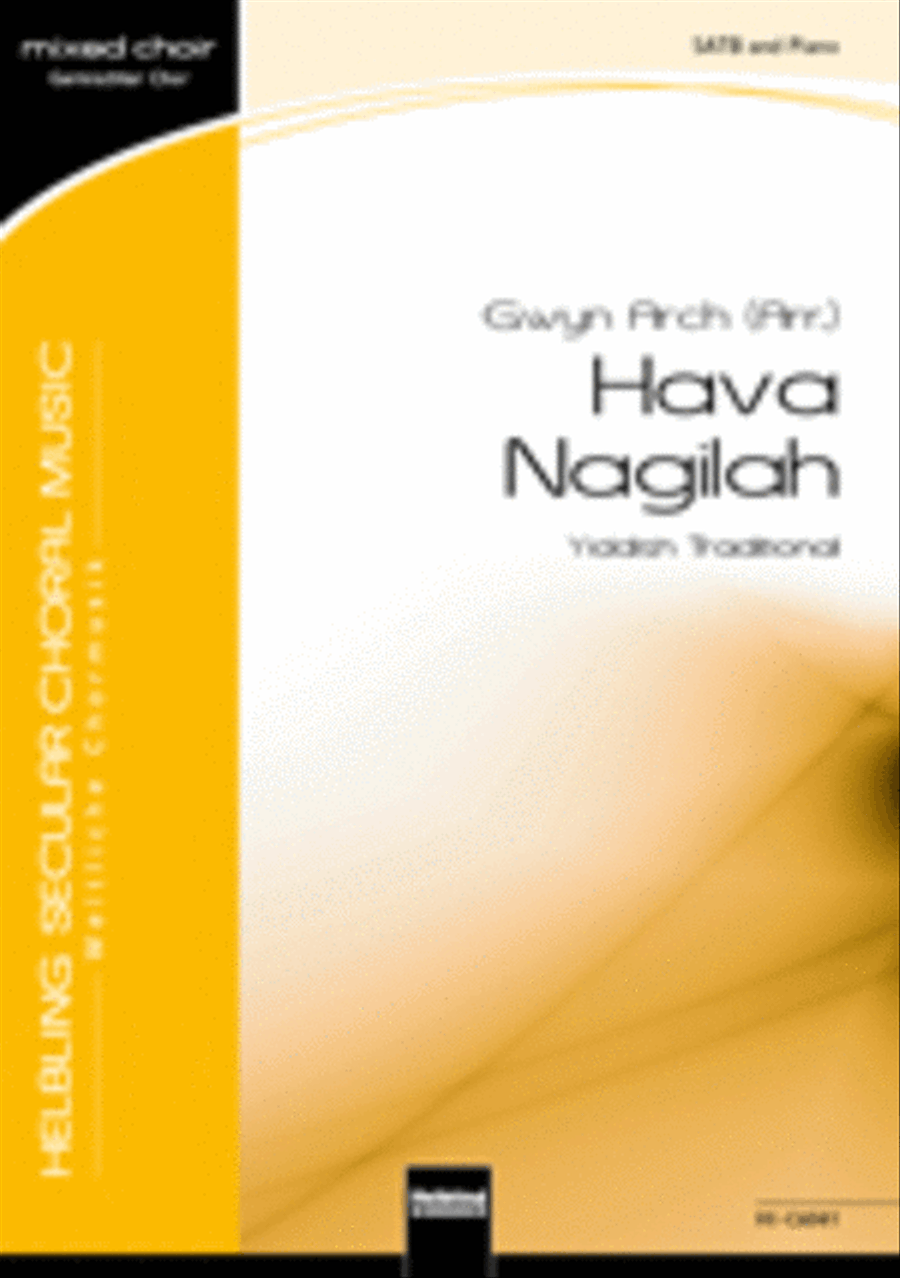 Hava Nagilah Hava Nagilah SSA scores gallery preview page 1