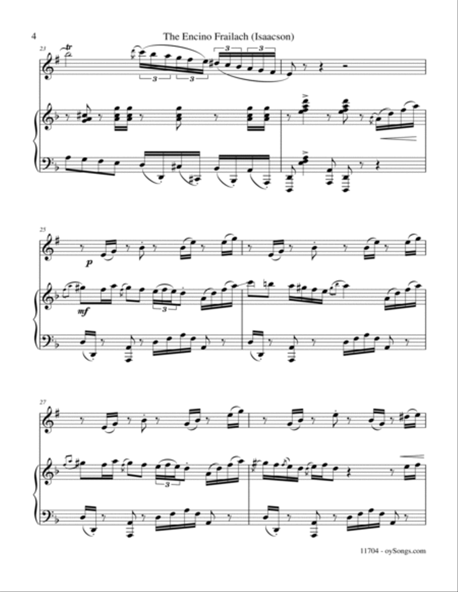 Encino Frailach Piano scores gallery preview page 4