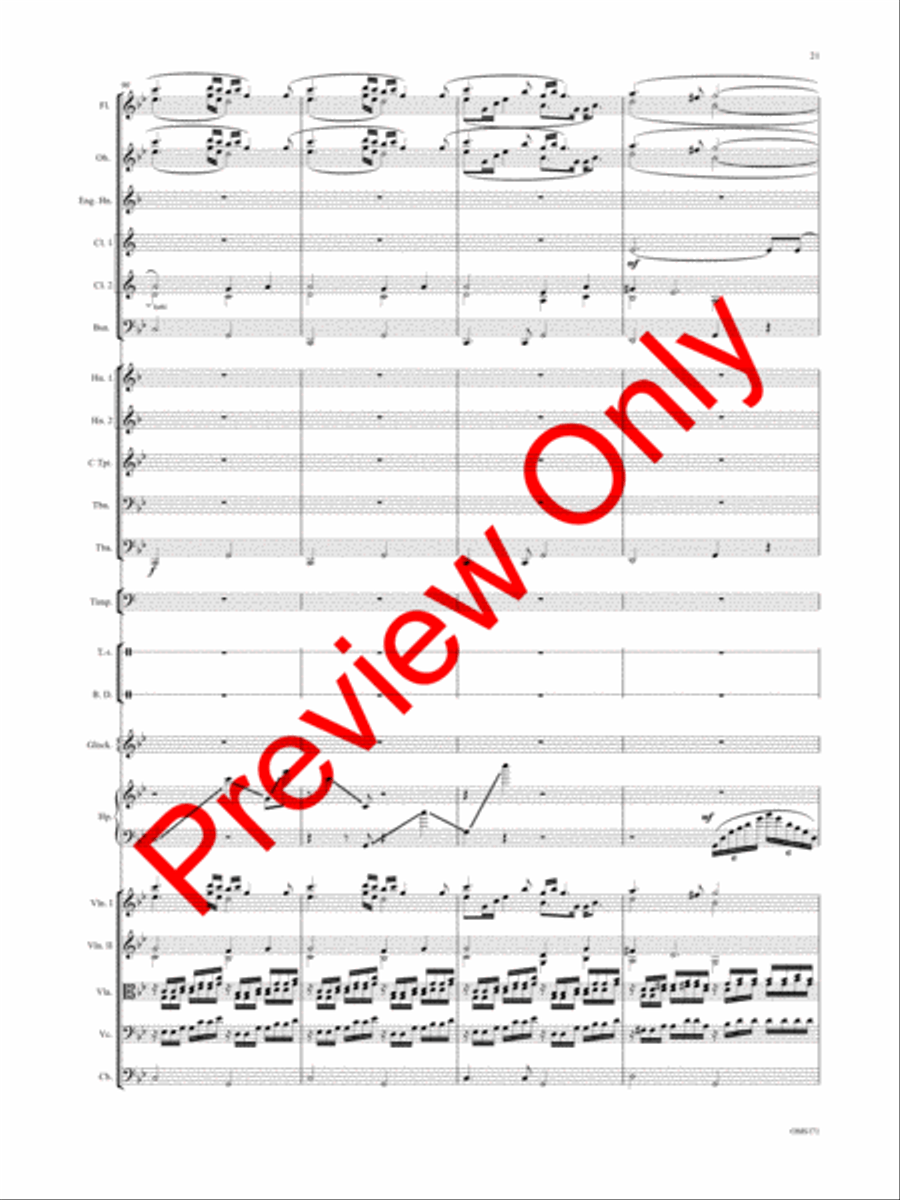 Anishinaabeg Rhapsody Anishinaabeg Rhapsody Orchestra scores gallery preview page 24