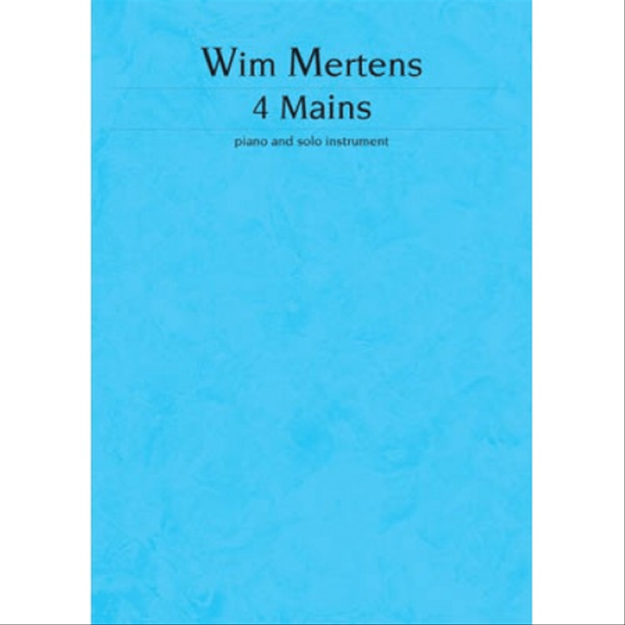 4 Mains for piano 4 Mains for piano Piano Duet scores gallery preview page 1